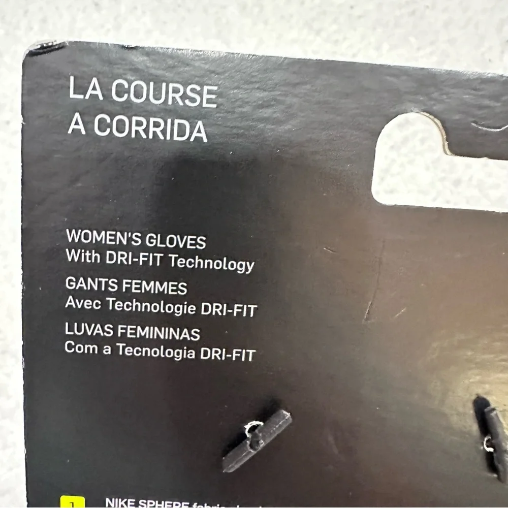 Women’s Grey Nike Running Gloves